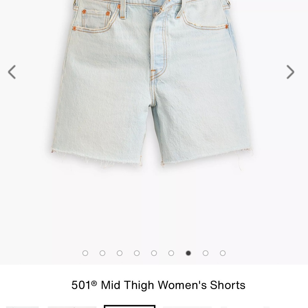 Levi's Light Blue Women's Denim Shorts